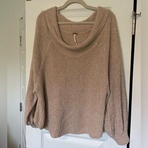 Free People Edessa Off Shoulder Sweater